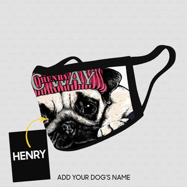 Personalized Dog Gift Idea - Dog With No Way Head Band For Dog Lovers - Cloth Mask